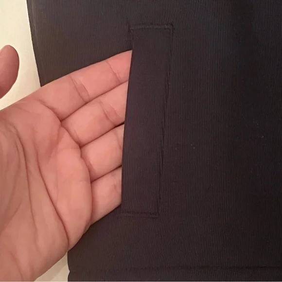 Polo Ralph Lauren Navy Blue zip light Jacket with light blue and white accents - Picture 5 of 7